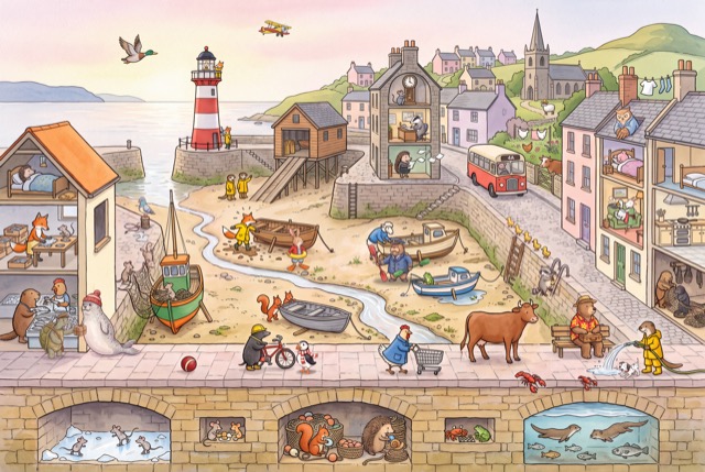 The Harbor opening illustration